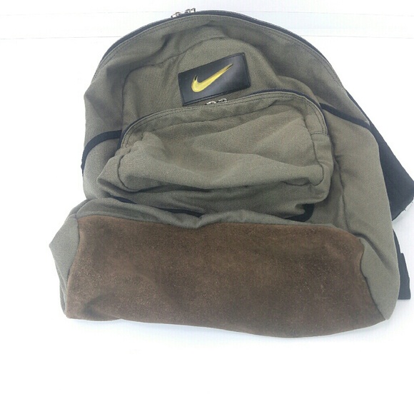nike suede backpack